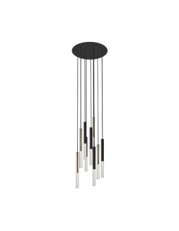 Zuma Line One Pendant Lamp Black+Gold/Matt Black+French Gold P0461-09L-P7SD.