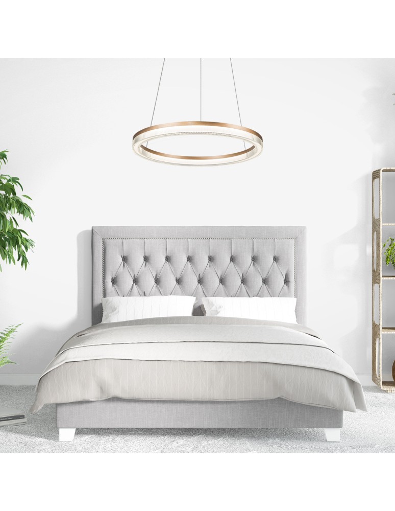 Pendant lamps circles - Light Prestige Midway Cristal large triangle pendant lamp 1xLED LP-033/1P L GD Cristal Triangle. - product kolory-swiatla.pl 2