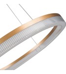 Pendant lamps circles - Light Prestige Midway Cristal large triangle pendant lamp 1xLED LP-033/1P L GD Cristal Triangle. - product 11