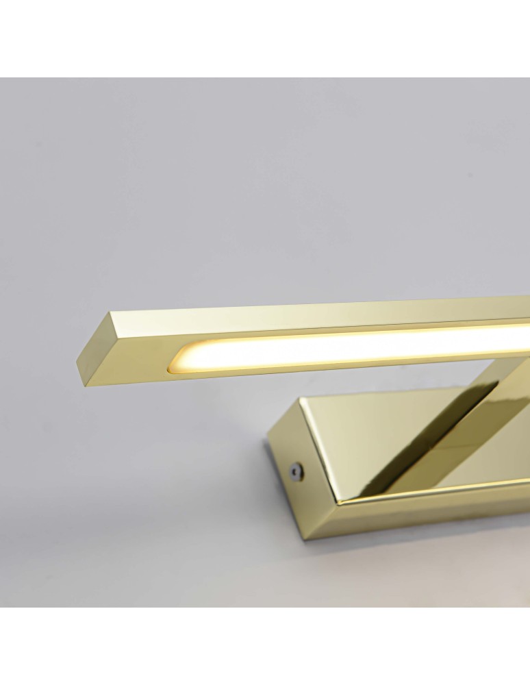 Bathroom wall lamps - Light Prestige Wall lamp Isla medium CCT 1xLED gold IP44 GS-LWB-12W GOLD CCT - product kolory-swiatla.pl 5