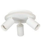 Adjustable ceiling lamps - spots - Light Prestige Plafond Parma 3xGU10 + 1xLED CCT white LP-0612/3C Round WH - product 1