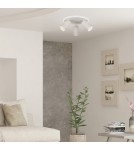 Adjustable ceiling lamps - spots - Light Prestige Plafond Parma 3xGU10 + 1xLED CCT white LP-0612/3C Round WH - product 2