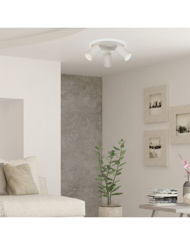 Light Prestige Plafond Parma 3xGU10 + 1xLED CCT white LP-0612/3C Round WH - product 2