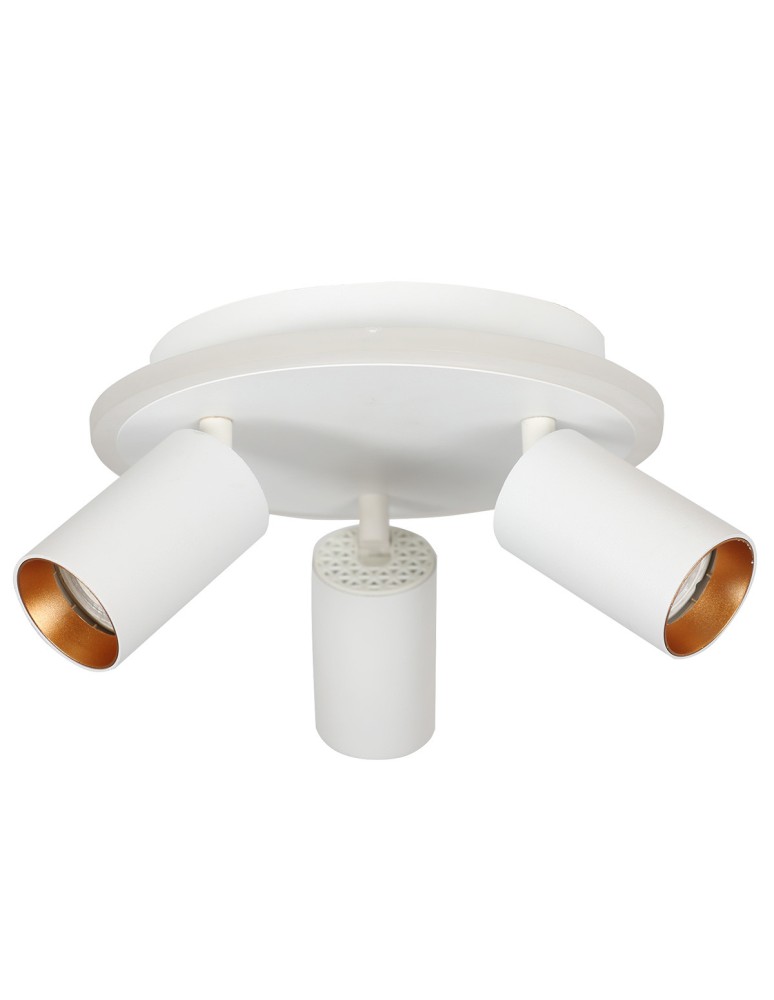 Adjustable ceiling lamps - spots - Light Prestige Plafond Parma 3xGU10 + 1xLED CCT white LP-0612/3C Round WH - product kolory-swiatla.pl 4