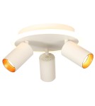 Adjustable ceiling lamps - spots - Light Prestige Plafond Parma 3xGU10 + 1xLED CCT white LP-0612/3C Round WH - product 5