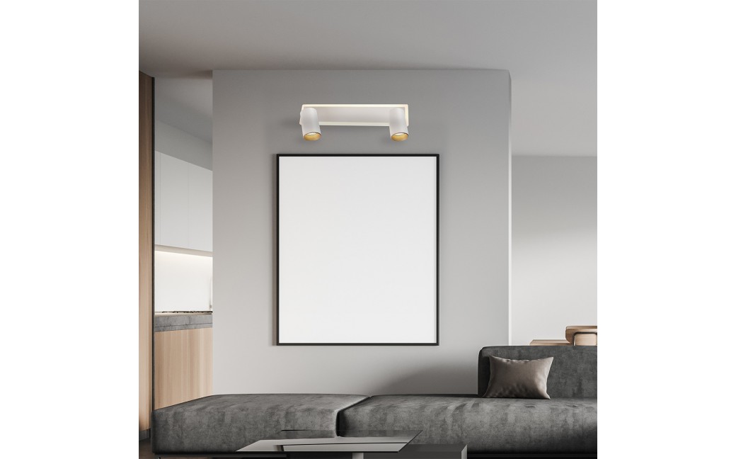 Light Prestige Spot Parma 2 2xGU10 + 1xLED CCT biały LP-0612/2WS WH