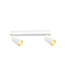 Adjustable ceiling lamps - spots - Light Prestige Spot Parma 2 2xGU10 + 1xLED CCT white LP-0612/2WS WH - product 5