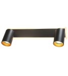 Adjustable ceiling lamps - spots - Light Prestige Spot Parma 2 2xGU10 + 1xLED CCT black LP-0612/2WS BK - product 6