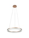 View Light Prestige Midway Cristal small triangle pendant lamp 1xLED LP-033/1P S GD Cristal Triangle.