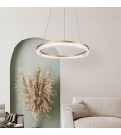 Pendant lamps circles - Light Prestige Midway Cristal small triangle pendant lamp 1xLED LP-033/1P S GD Cristal Triangle. - product 6