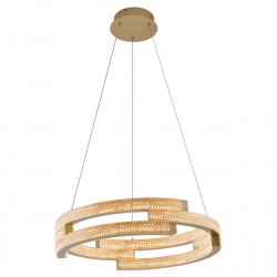Light Prestige Lampa wisząca Tarja LED CCT złota LP-1810/1P GD
