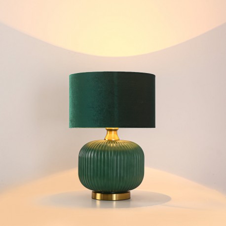 Light Prestige Lampa biurkowa Tamiza mała 1xE27 zielona LP-1515/1T small green