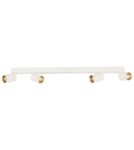 Spotlight ceiling lamps - Light Prestige Perugia ceiling lamp 4xGU10 + 1xLED white LP-0703/4C WH - product 1