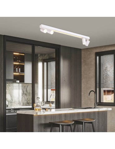 Light Prestige Perugia ceiling lamp 4xGU10 + 1xLED white LP-0703/4C WH - product 2