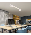 Spotlight ceiling lamps - Light Prestige Perugia ceiling lamp 4xGU10 + 1xLED white LP-0703/4C WH - product 3