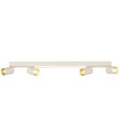 Spotlight ceiling lamps - Light Prestige Perugia ceiling lamp 4xGU10 + 1xLED white LP-0703/4C WH - product 8