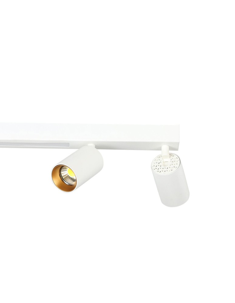 Spotlight ceiling lamps - Light Prestige Perugia ceiling lamp 4xGU10 + 1xLED white LP-0703/4C WH - product kolory-swiatla.pl 11