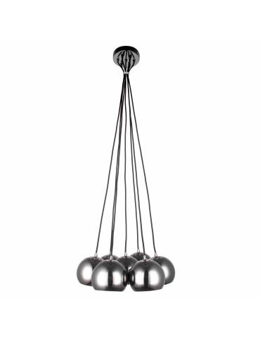 Light Prestige Punto 7xE14 graphite pendant lamp LP-22872/7P