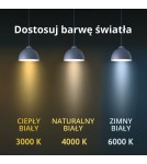 LED wall lamps - Light Prestige Wall lamp Ibros large CCT 1xLED black GS-LWA-12W BK CCT - product 3