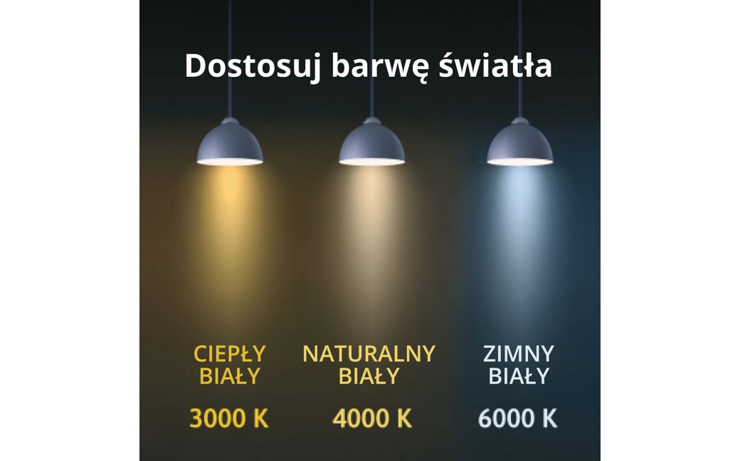 Light Prestige Lampa sufitowa Ibros średnia CCT 1xLED czarna IP44 LP-7001/1C BK-63 18 CCT