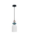 Light Prestige Tropea pendant lamp 1xE27 white, medium LP-2004/1P M WH