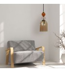 Single pendant lamps - Light Prestige Tropea pendant lamp 1xE27 amber, medium LP-2004/1P M AM - product 3