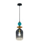 Single pendant lamps - Light Prestige Tropea 1xE27 smoke pendant lamp, medium LP-2004/1P M SM - product 5