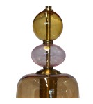 Single pendant lamps - Light Prestige Tropea pendant lamp 1xE27 amber, small LP-2004/1P S AM - product 7