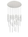 Azzardo ILIOS 36 Pendant 3-STEP DIMM WH White 40xLED 3 Brightness Modes Icicle Tubes AZ5749