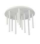 Modern ceiling lamps - Azzardo ILIOS 12 Ceiling 3-STEP DIMM WH White 16xLED 3 Brightness Modes Icicle Tubes AZ5755 - product 1