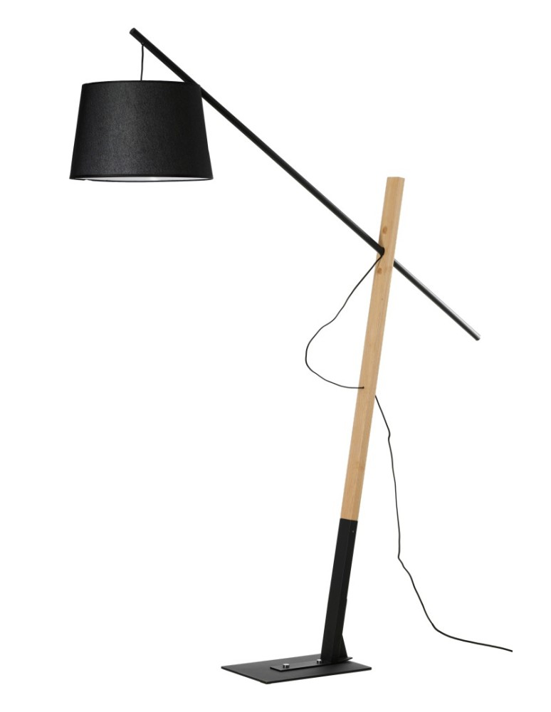 Broken floor lamps - Azzardo GARDA Floor Floor BK Black 1xE27 Height Adjustable AZ5643 - product kolory-swiatla.pl 1