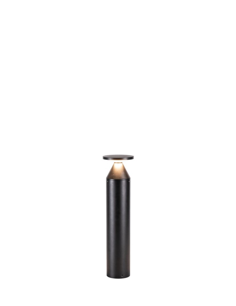 Standing garden lamps - Azzardo ELIAS 30 IP65 4000K DGR Dark Grey 1xLED Outdoor Standing Pole Lamp AZ5708 - product kolory-swiatla.pl 1
