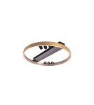 Modern ceiling lamps - Azzardo SERAFINO TOP 60 3-STEP DIMM GO/BK Black Matte/Brass Brushed Gold 7xLED 3 Brightness Modes AZ5832 - product 1