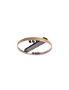 Azzardo SERAFINO TOP 60 3-STEP DIMM GO/BK Black Matte/Brass Brushed Gold 7xLED 3 Brightness Modes AZ5832