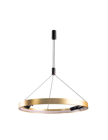 Azzardo SERAFINO Pendant 80 3-STEP DIMM GO/BK Black Matte/Brass Brushed Gold 7xLED 3 Brightness Modes AZ5835