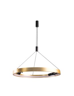 Azzardo SERAFINO Wisząca 80 3-STEP DIMM GO/BK Czarny Mat/Mosiądz Szczotkowany Złoty 7xLED 3 Tryby Jasności AZ5835