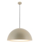Single pendant lamps - Azzardo RENE BEIGE Beige 3xE27 Pendant AZ5902 - product 1