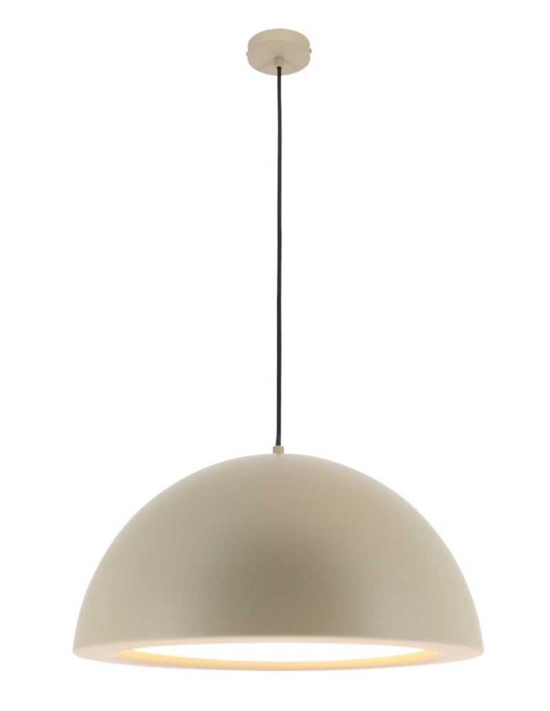 Single pendant lamps - Azzardo RENE BEIGE Beige 3xE27 Pendant AZ5902 - product kolory-swiatla.pl 1