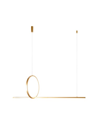 Azzardo PELLE 3-STEP DIMM GO Gold Matte 2xLED 3 Brightness Modes AZ5757