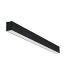 Pendant lamps over desk - Azzardo LINELIO OPAL 120 CCT DIMM BK Black 1xLED Ceiling or Pendant Color Change Switch AZ5657 - product 1