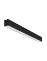 View Azzardo LINELIO OPAL 120 CCT DIMM BK Black 1xLED Ceiling or Pendant Color Change Switch AZ5657