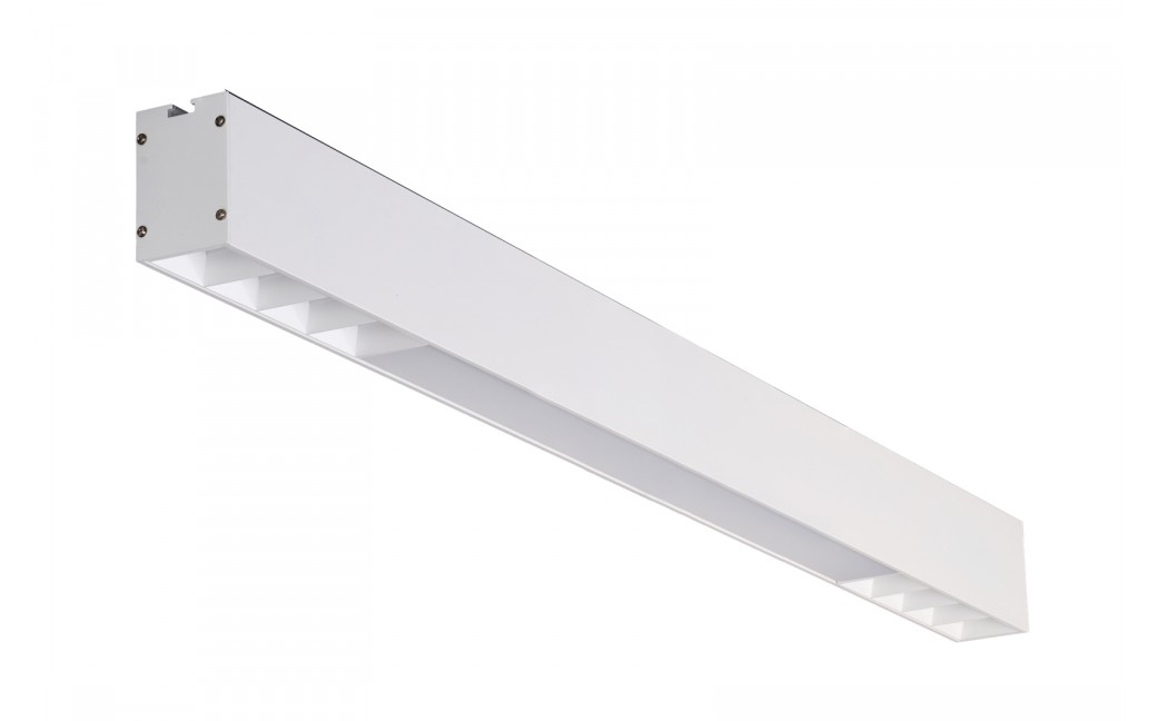 Azzardo LINELIO MIX 120 CCT DIMM WH Biały/Biały Połysk 1xLED Sufitowa lub Wisząca Przełącznik Zmiany Barwy AZ5663