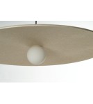Designer pendant lamps - Azzardo FREYA BEIGE Beige 1xLED Pendant Felt Hat AZ5907 - product 2