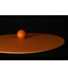 Designer pendant lamps - Azzardo FREYA ORANGE Orange 1xLED Pendant Felt Hat AZ5906 - product 3