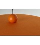 Designer pendant lamps - Azzardo FREYA ORANGE Orange 1xLED Pendant Felt Hat AZ5906 - product 5