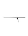 Azzardo FRANK A 3000K BK Black Mat 2xLED Wall lamp Modern AZ5758.