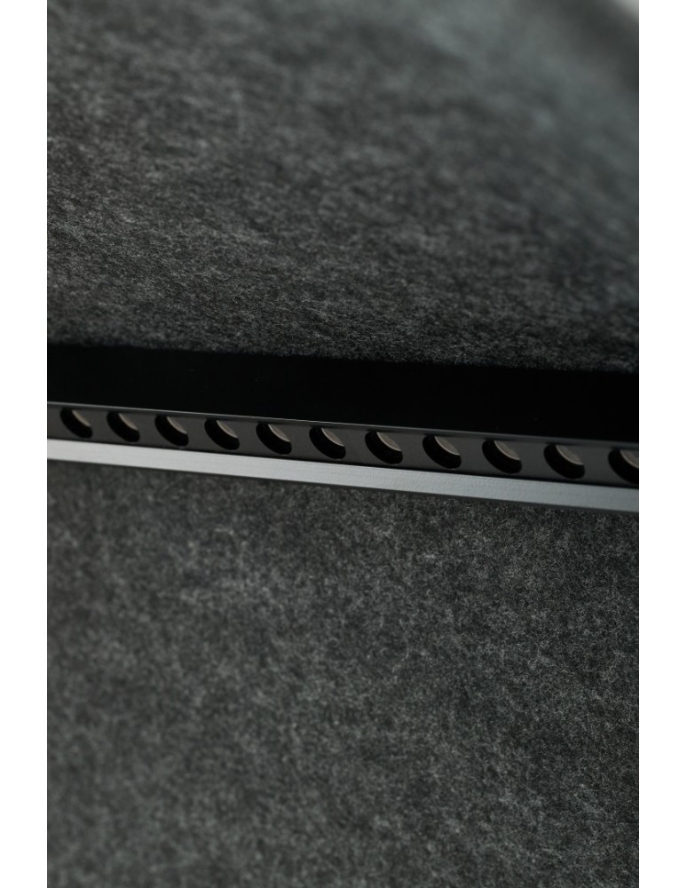 Designer pendant lamps - Azzardo FELMAN BK Black 1xLED Felt Pendant Lamp Dimmable Option AZ5900 - product kolory-swiatla.pl 4