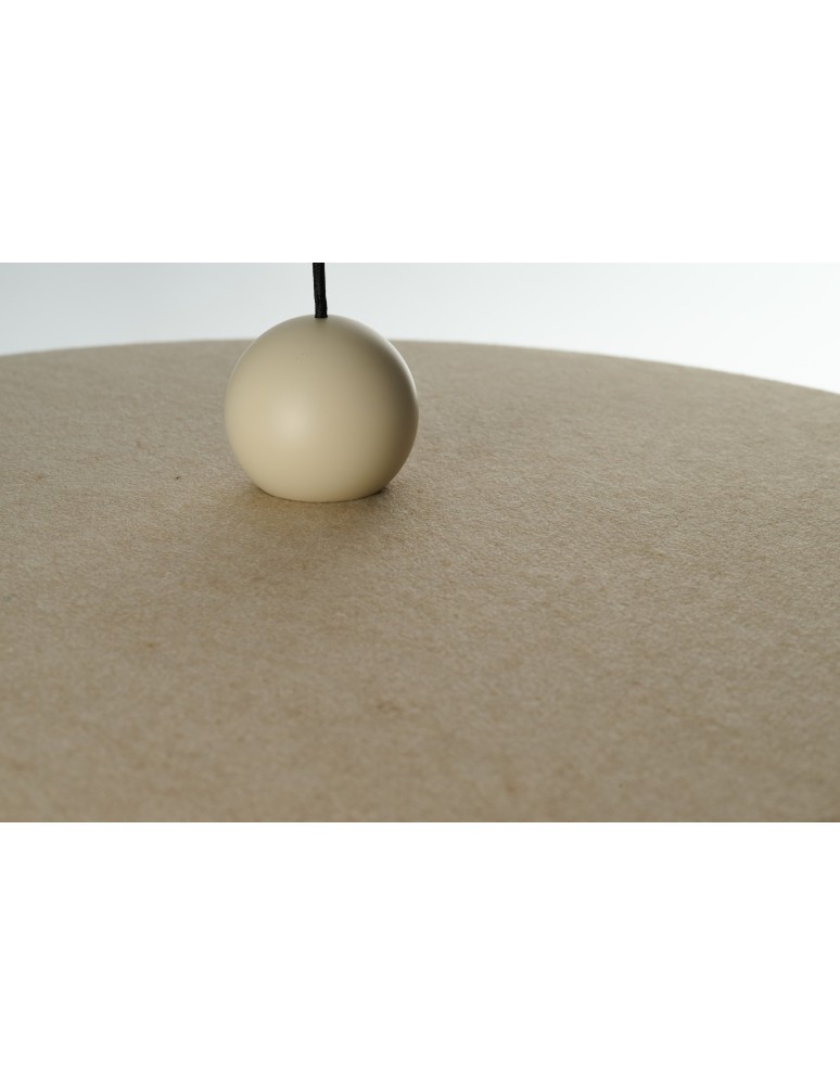 Designer pendant lamps - Azzardo FREYA BEIGE Beige 1xLED Pendant Felt Hat AZ5907 - product kolory-swiatla.pl 11
