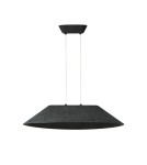 Designer pendant lamps - Azzardo FELMAN BK Black 1xLED Felt Pendant Lamp Dimmable Option AZ5900 - product 7