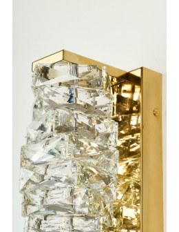 Azzardo FLORENCE WALL GO Złoty Połysk/Transparentny 1xLED Ścienna Kryształowa AZ6188 - produkt 2